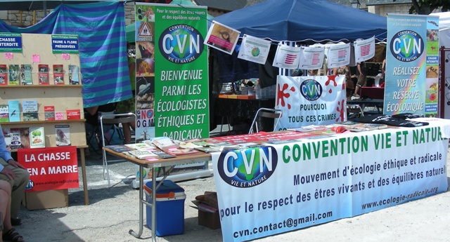 Stand CVN à Gignac 2012